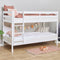 ECO Comfort stapelbed 90x200 cm met lattenbodem, wit