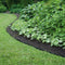 ECO rubber gazonafboording - 5 m × 20 cm