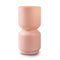 Eco vaas 'funny x' mat roze h25 d12 cm