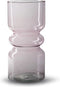 Eco vaas 'funny z' roze h25 d10 cm