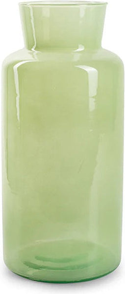 Eco vaas 'faro' groen h33 d14,5 cm