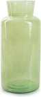 Eco vaas 'faro' groen h33 d14,5 cm