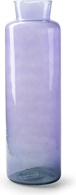 Eco vaas 'faro' paars h50 d14,5 cm