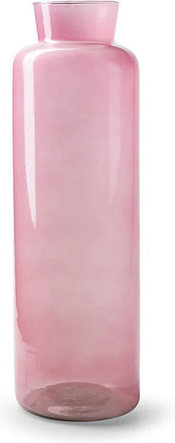Eco vaas 'faro' roze h50 d14,5 cm