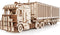Eco Wood 3D Houten Puzzel Truck “Road King” met Container-Semitrailer Modelbouw