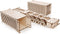 Eco Wood 3D Houten Puzzel Truck “Road King” met Container-Semitrailer Modelbouw