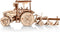 Eco Wood Art 3D Mechanische Puzzel Tractor Belarus 82.3 met Ploeg (Plow), 3892, 36,2x11,8x15,6cm