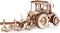 Eco Wood Art 3D Mechanische Puzzel Tractor Belarus 82.3 met Ploeg (Plow), 3892, 36,2x11,8x15,6cm
