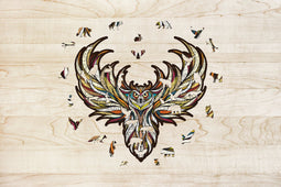 Eco Wood Art Houten Legpuzzel Uil/ Owl, Size L, 2215, 34,8x41,8x0,5cm