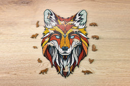 Eco Wood Art Houten Legpuzzel Vos/ Fox Size L, 1799, 53,5x37,4x0,5cm