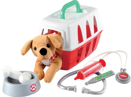 Ecoiffier - Hondje met Verzorgingsset - incl. reismand