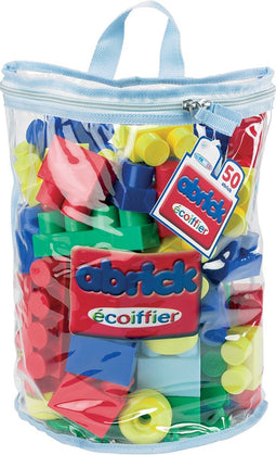 écoiffier Maxi Abrick: Tas Met 50 Bouwstenen