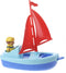 Ecoiffier Zeilboot met Speelfiguur, 22cm