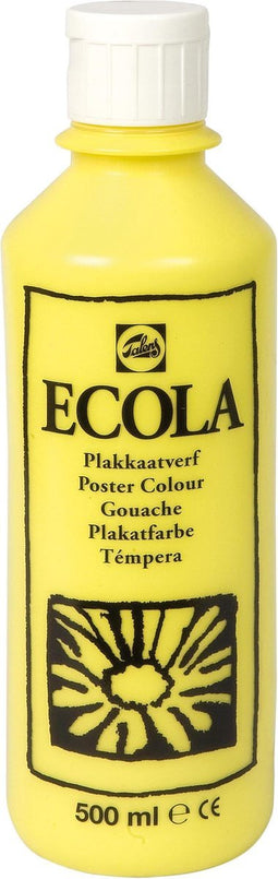 Ecola plakkaatverf 205 Citroengeel (Primair) 500ML