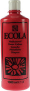 Ecola plakkaatverf 334 Scarlet 1000ML