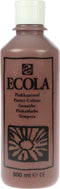 Ecola plakkaatverf 400 Brown 500ML