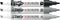 Ecoline Duotip marker set Zwart & Grijs | 3 kleuren