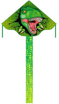 Ecoline Eenlijns Vlieger Simple Flyer T-Rex Spanwijdte 1200 mm Geschikt voor windsterkte 2 - 5 bft