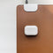 ECOMAT Vegan lederen bureau onderlegger bureau mat met draadloos oplader