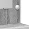 vidaXL - Kaptafel - met - LED - Verlichting - - - Grijs - Sonoma - 78,5x41x135 - cm