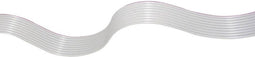 econ connect 28AWG26RM1 Lintkabel Rastermaat: 1 mm 26 x 0.08 mm² Grijs 30.50 m