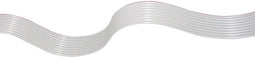 econ connect 28AWG40RM1 Lintkabel Rastermaat: 1 mm 40 x 0.08 mm² Grijs 30.50 m