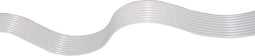 econ connect 28AWG4GR Lintkabel Rastermaat: 1.27 mm 4 x 0.08 mm² Grijs 30.50 m