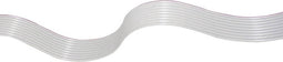 econ connect 28AWG60GR Lintkabel Rastermaat: 1.27 mm 60 x 0.08 mm² Grijs 30.50 m
