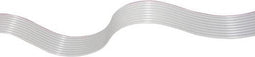 econ connect 28AWG9GR Lintkabel Rastermaat: 1.27 mm 9 x 0.08 mm² Grijs 30.50 m