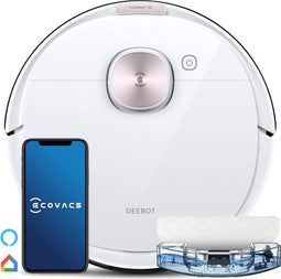 ECOVACS - Deebot T8 Pure - Robotstofzuiger - TrueDetect 3D - dToF Lasernavigatie