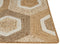 BASOREN - Laagpolig vloerkleed - Beige - 80 x 300 cm - Jute