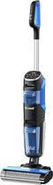 Ecowell MA04L wet dry vacuum - stofzuigen en dweilen tegelijk - 30 minuten bedrijfstijd - 12 kPA zuigkracht- basisstation met zelfreiniging - edge-cleaning - 160° kantelen - zwart/blauw