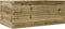 vidaXL - Plantenbak - 110x60x46 - cm - geïmpregneerd - grenenhout