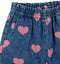 Konges Slojd Magot Frill Pants Aop Gots Jeans Meisjes - Broek - Blauw - Maat 98