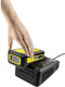 Kärcher 2.445-032.0 - Snellader 18 V - Laadt 2,5 Ah accu in 44 min (80%) - Wandhouder