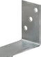 vidaXL Grondankers 6 st 9x6x30 cm gegalvaniseerd staal zilverkleurig