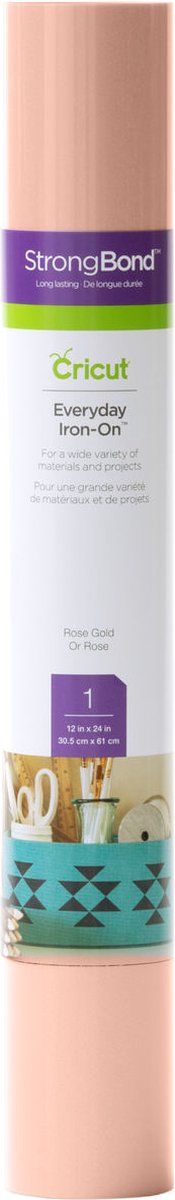 Cricut Everyday Iron-On - Rose goud - 30x60cm