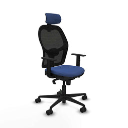 Piqueras y Crespo 1D036N2 - Bureaustoel - Hoogteverstelbaar - Marineblauw