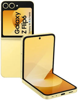 Samsung Galaxy Z Flip6 - Smartphone - 256GB opslag - Geel