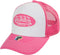 Von Dutch Pet - Roze Wit - One Size - Trucker Cap Dames - Pet Volwassenen - Pet Dames - Petten