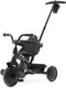Qplay Elite Platinum - Driewieler 6 in 1 - Duwstang - Zwart