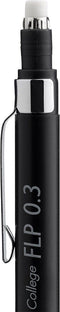 Aristo vulpotlood - College FLP - lijnbreedte 0.3mm - hardheid HB - met gum - zwart/geel - AR-23553
