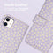 iMoshion Hoesje Geschikt voor iPhone 11 Hoesje Met Pasjeshouder - iMoshion Design Bookcase smartphone - Paars / White Daisy