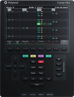 Polyend Tracker Mini - drumcomputer