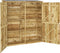 vidaXL - Tuinschuur - 163x50x171 - cm - massief - grenenhout