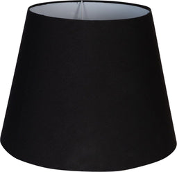 PTMD Xaver Black textile lampshade straight