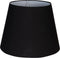 PTMD Xaver Black textile lampshade straight