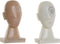Decoratieve figuren DKD Home Decor Beige Terra cotta Gezicht 14,5 x 10,5 x 27,5 cm (2 Stuks)