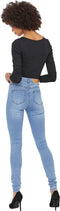NOISY MAY NMCALLIE - Skinny Jeans - High-waist - W27 X L32