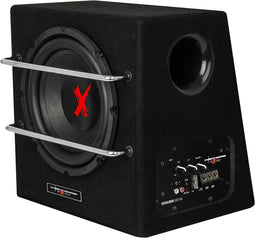 Excalibur X801BA - Actieve Subwoofer Auto - 8 Inch - 1100 Watt - Zwart